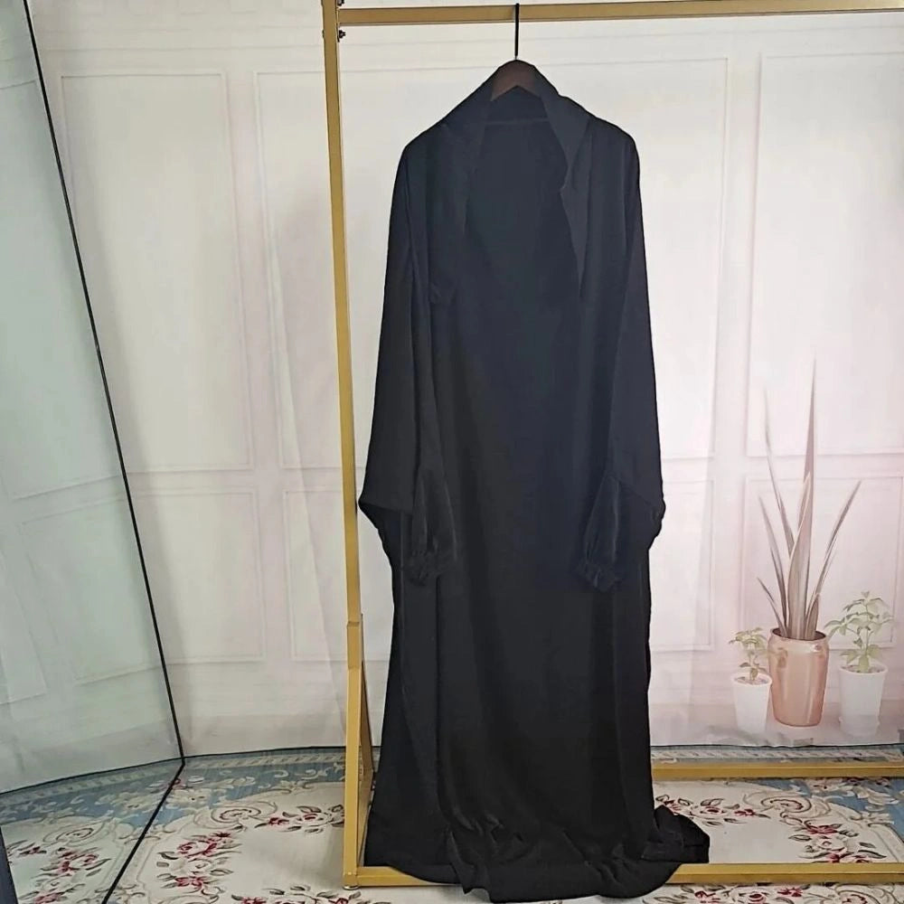 Jilbab Fille - Une Pièce Longue en Polyester pour Prière et Occasions