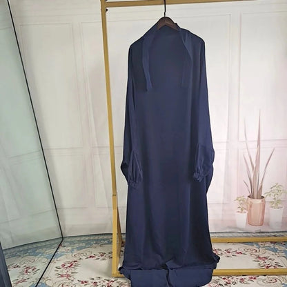 Jilbab Fille - Une Pièce Longue en Polyester pour Prière et Occasions