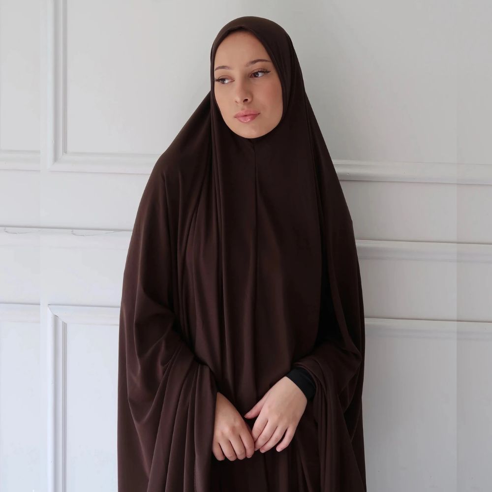 Jilbab Long Élégant - Parfait pour la Prière et le Quotidien